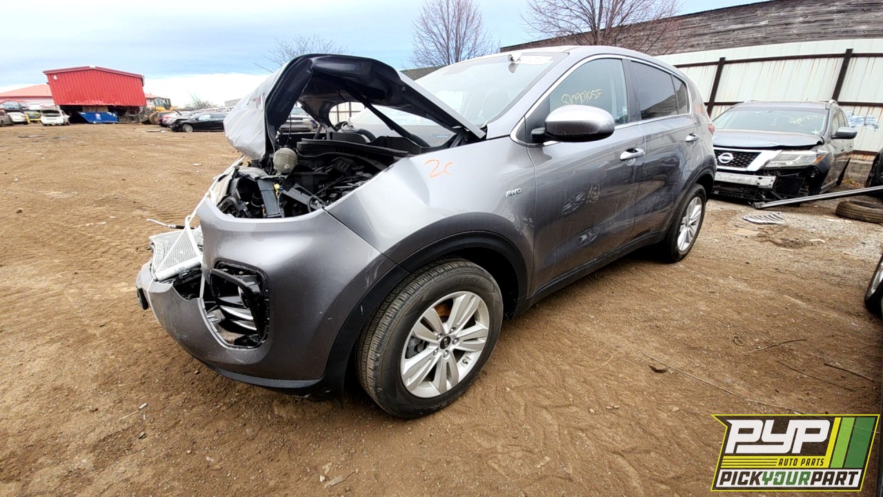 2017 KIA SPORTAGE available for parts
