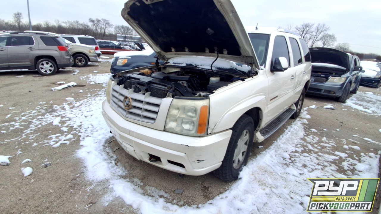 2002 CADILLAC ESCALADE partes disponibles