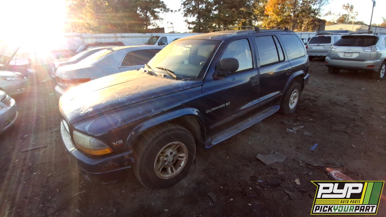 2000 DODGE DURANGO partes disponibles