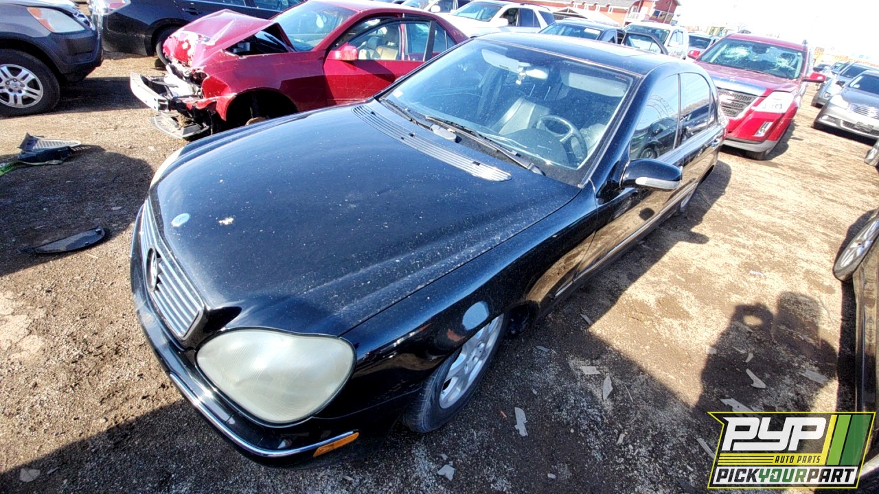 2000 MERCEDES-BENZ S500 partes disponibles