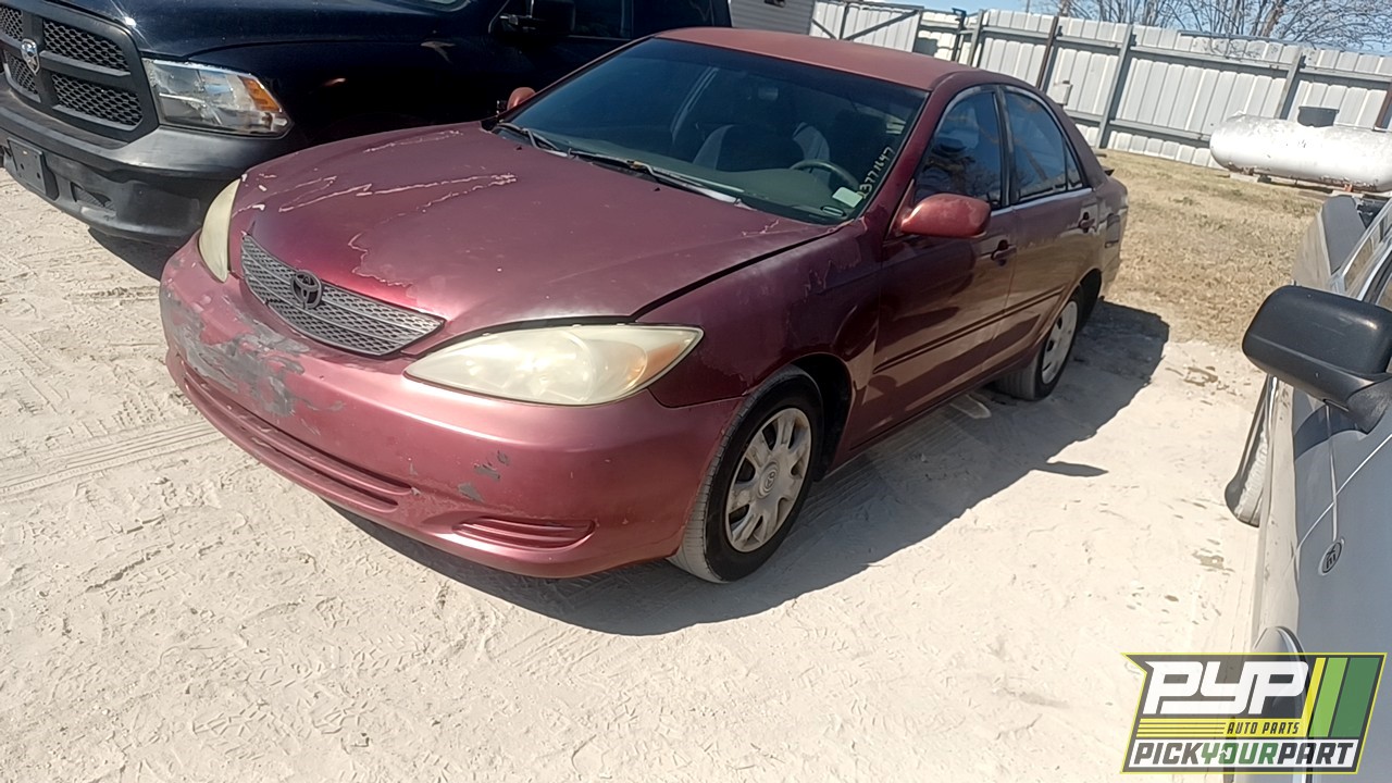 2002 TOYOTA CAMRY available for parts