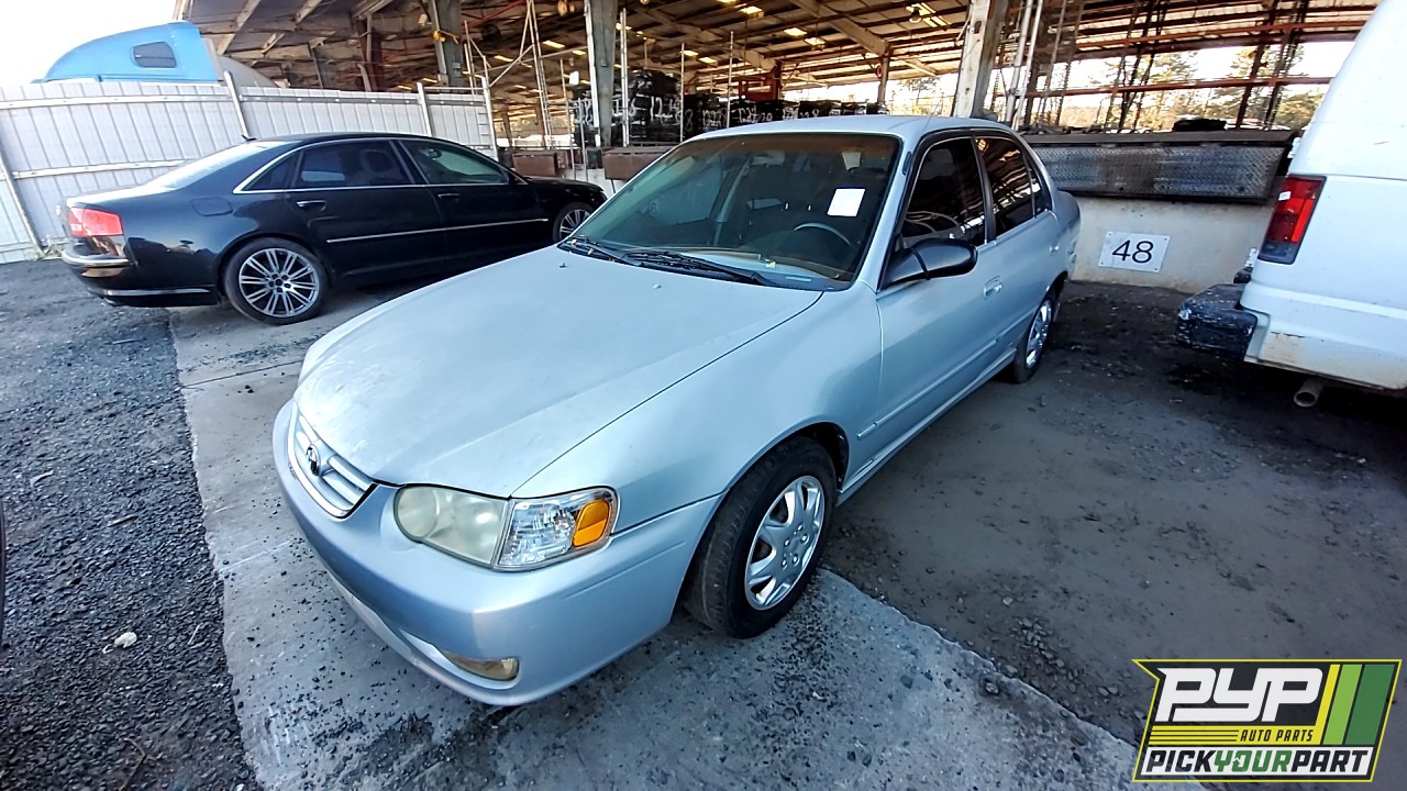 2001 TOYOTA COROLLA available for parts