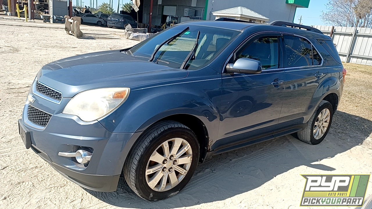 2011 CHEVROLET EQUINOX partes disponibles