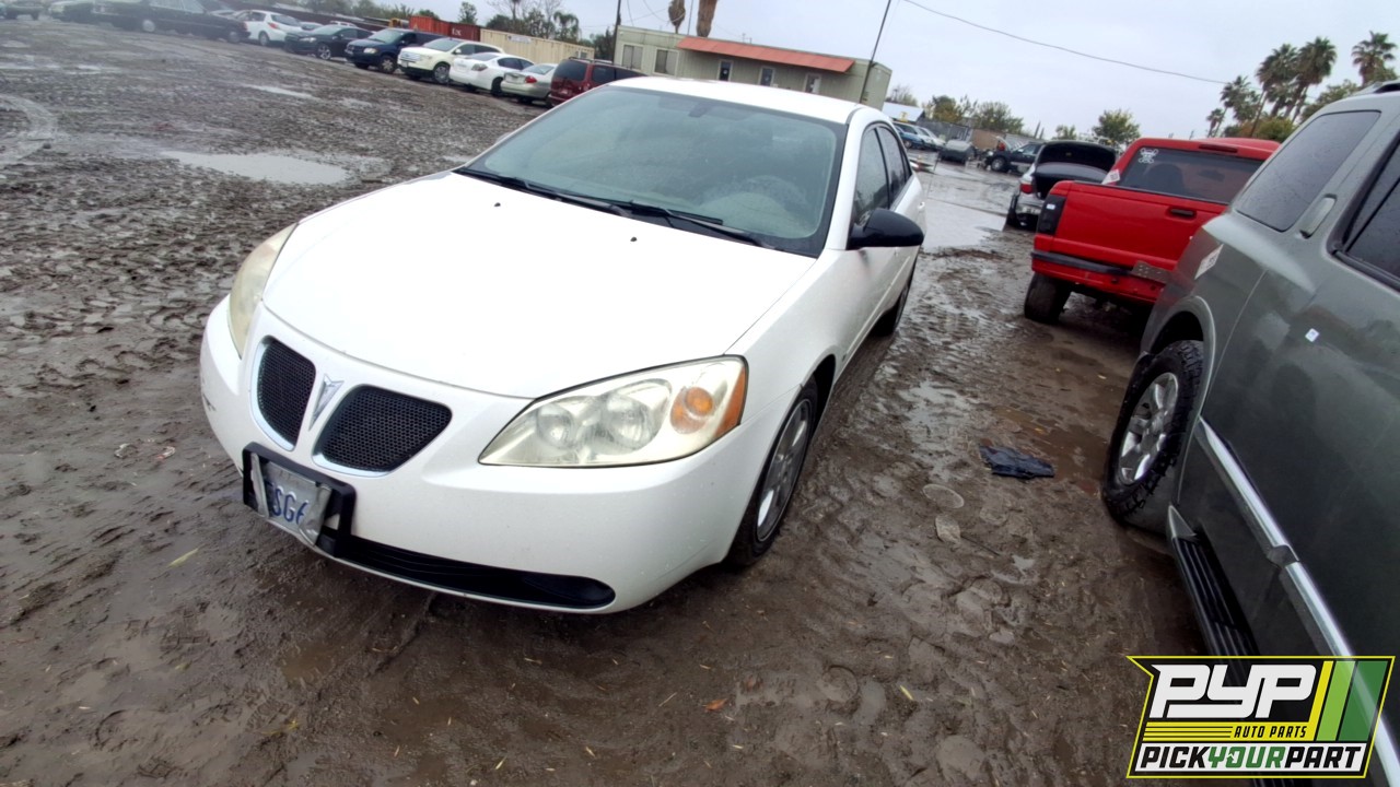 2007 PONTIAC G6 partes disponibles