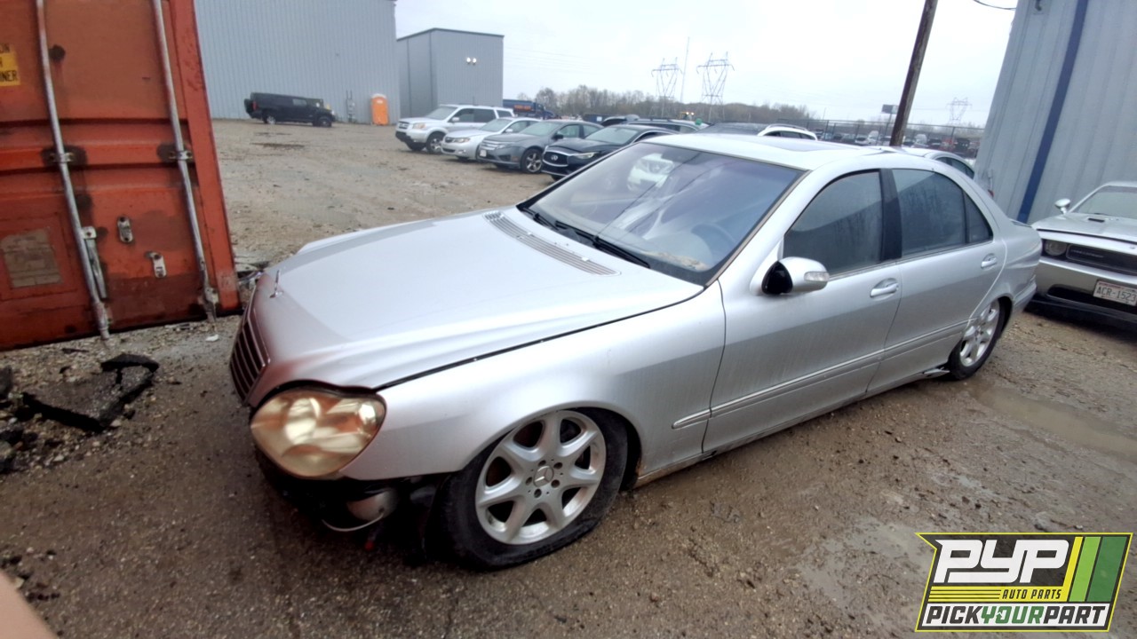 2004 MERCEDES-BENZ S500 available for parts
