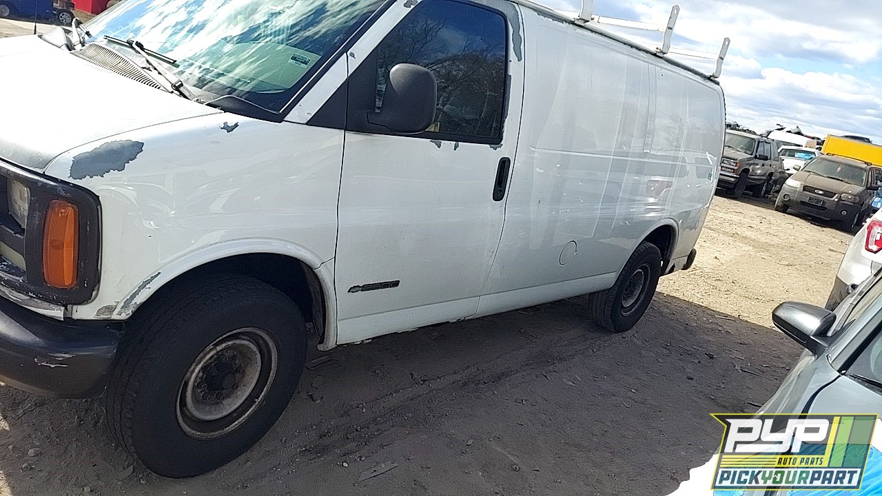 2001 CHEVROLET EXPRESS 2500 partes disponibles