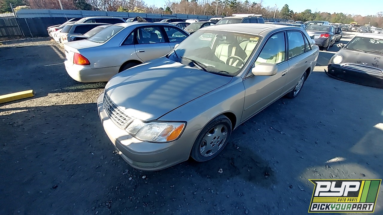2004 TOYOTA AVALON available for parts