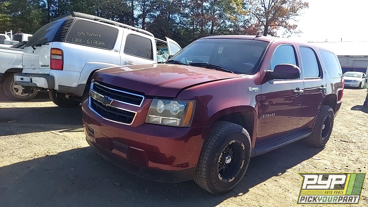 2008 CHEVROLET TAHOE partes disponibles