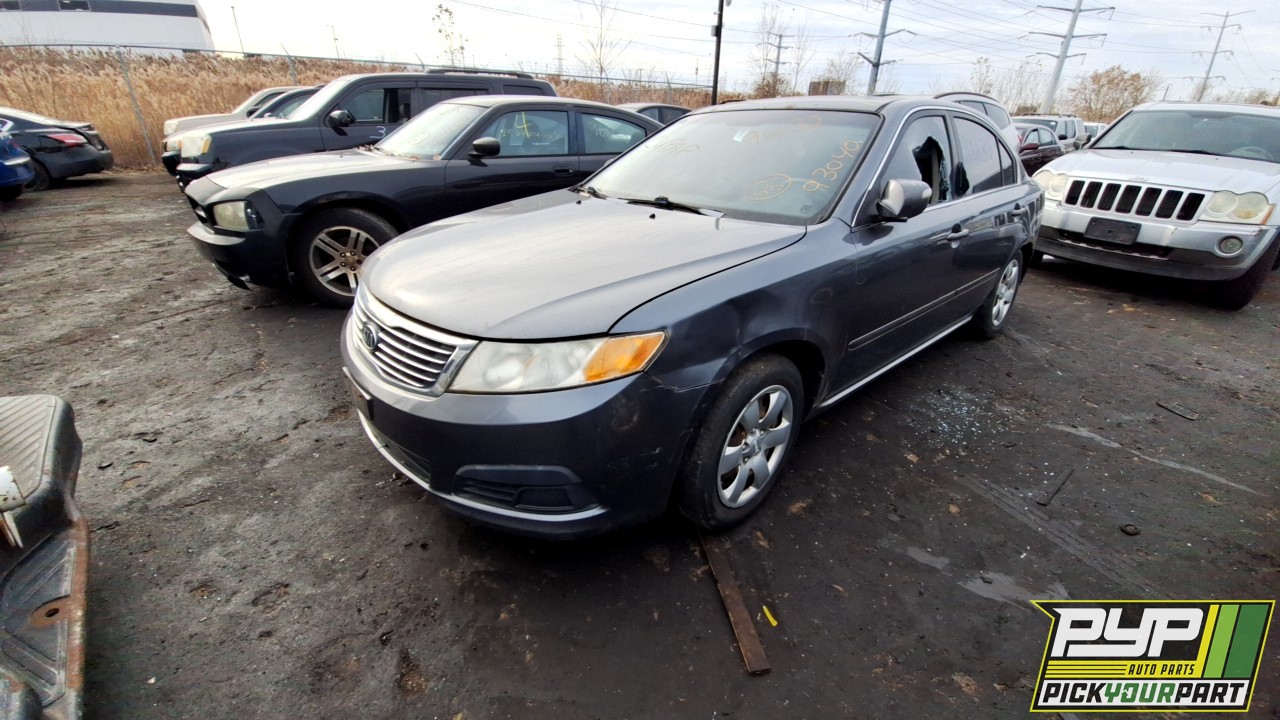 2009 KIA OPTIMA partes disponibles