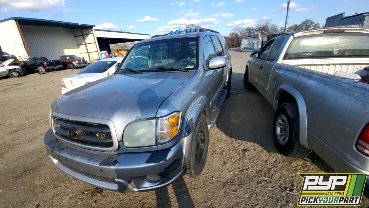2002 TOYOTA SEQUOIA partes disponibles