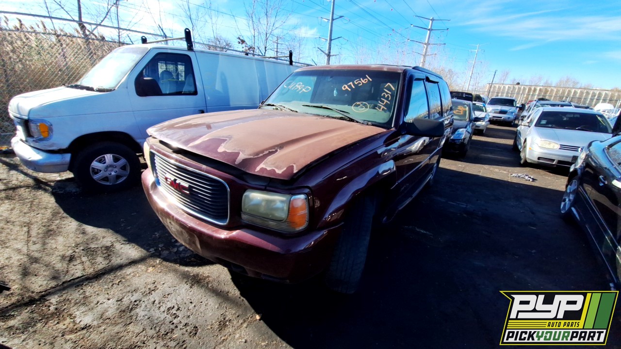 2000 GMC YUKON partes disponibles