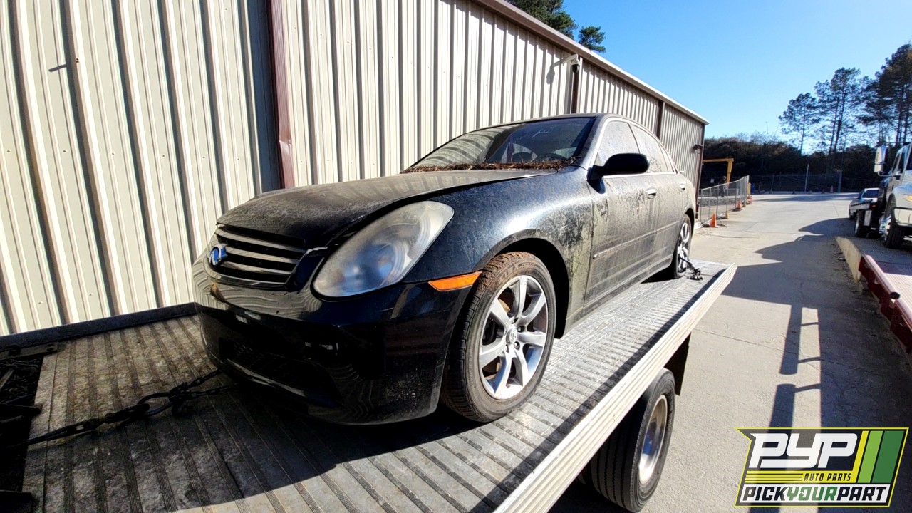 2006 INFINITI G35 available for parts