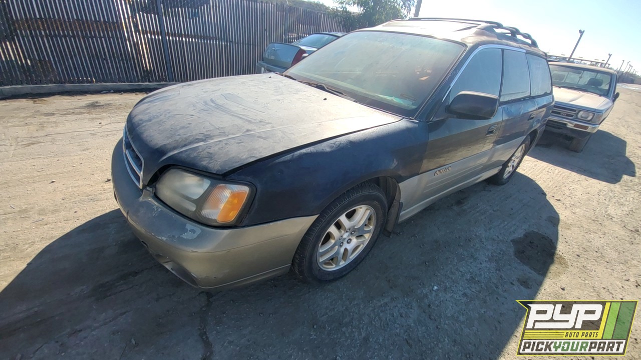 2001 SUBARU OUTBACK partes disponibles