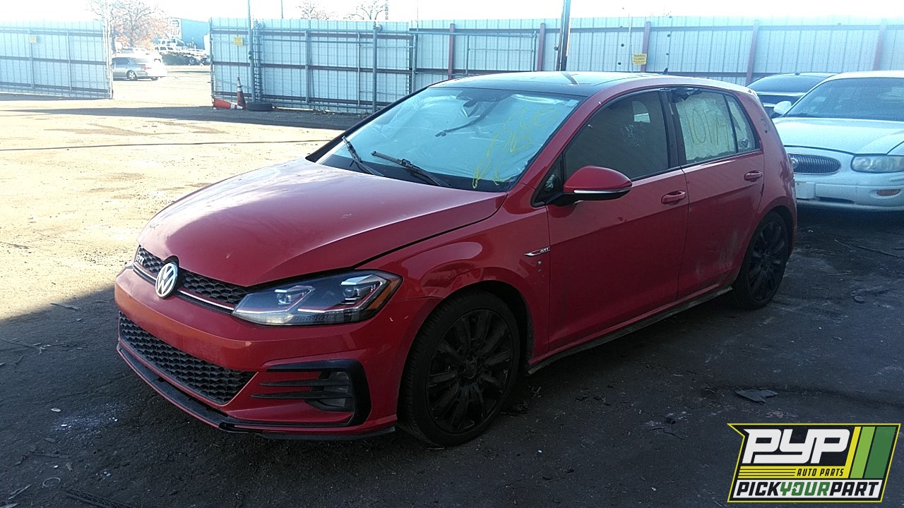 2018 VOLKSWAGEN GTI partes disponibles