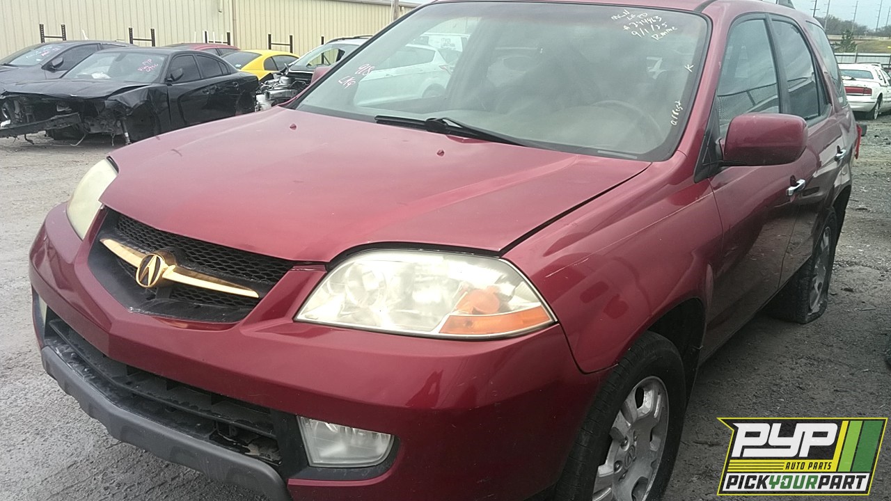 2002 ACURA MDX partes disponibles