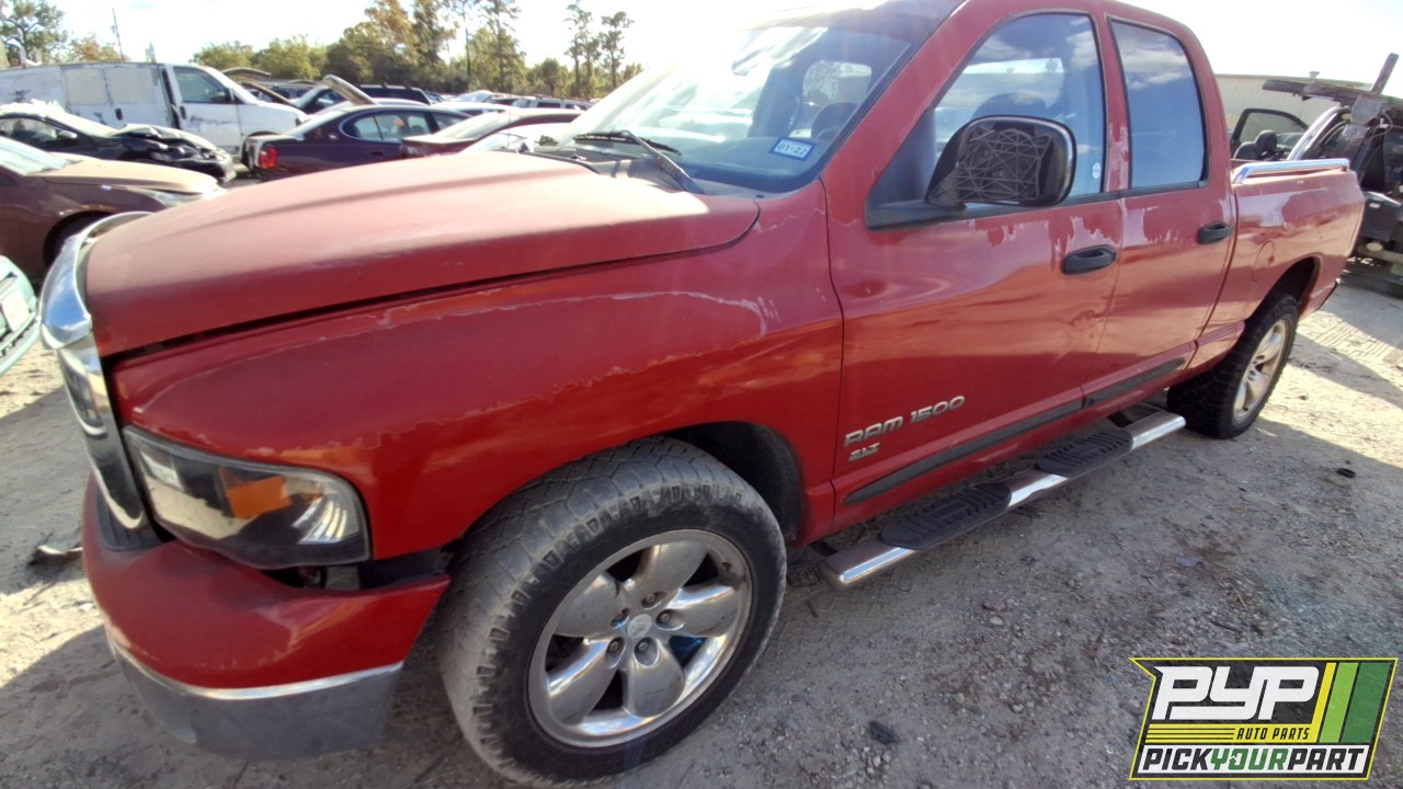 2002 DODGE RAM 1500 partes disponibles