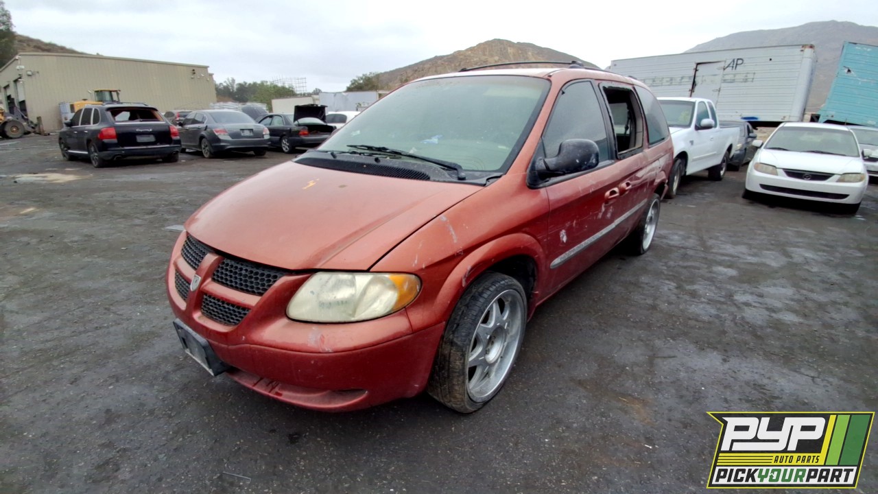 2002 DODGE GRAND CARAVAN partes disponibles