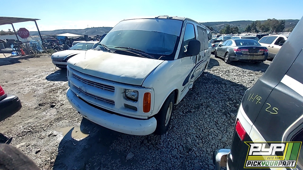 2000 GMC SAVANA 1500 partes disponibles