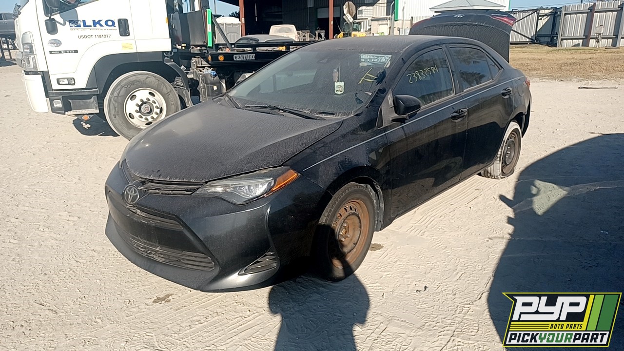 2017 TOYOTA COROLLA available for parts