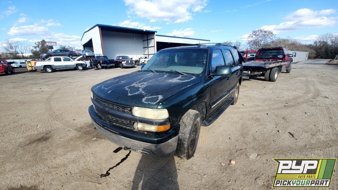 2002 CHEVROLET TAHOE partes disponibles