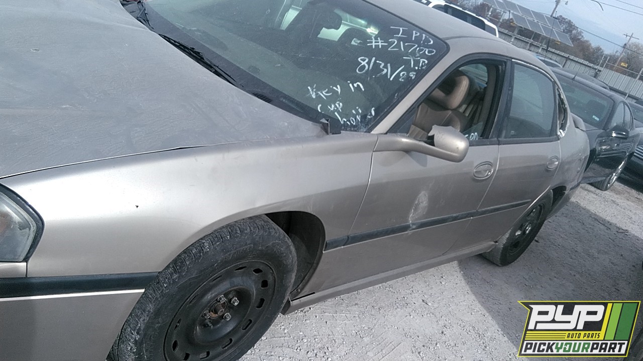 2001 CHEVROLET IMPALA partes disponibles
