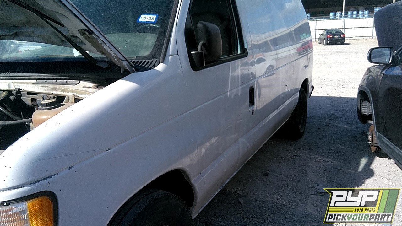 2002 FORD E-150 ECONOLINE partes disponibles