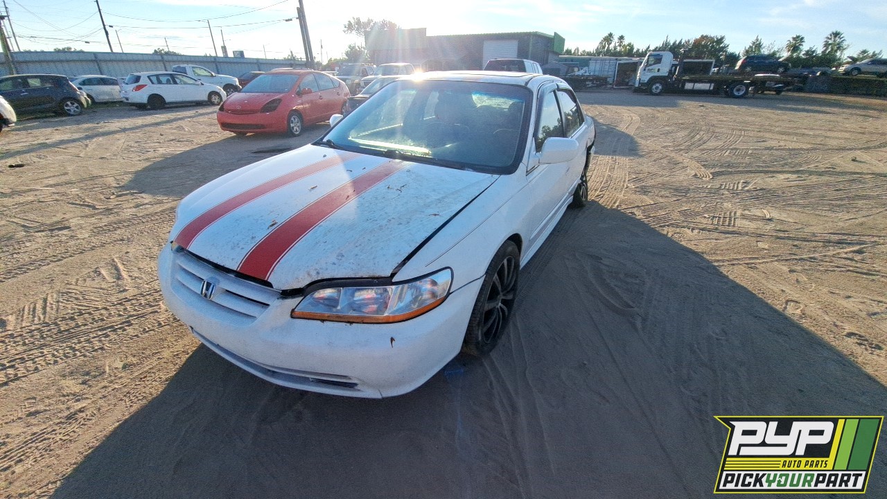 2002 HONDA ACCORD partes disponibles