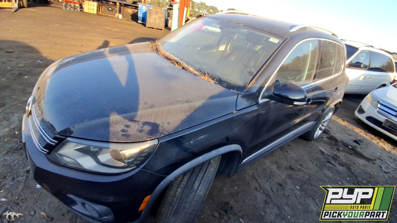 2012 VOLKSWAGEN TIGUAN partes disponibles