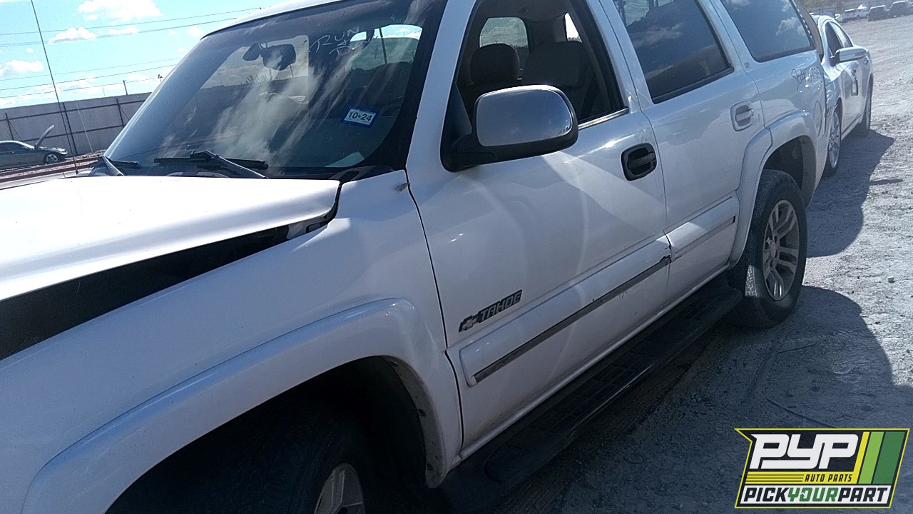 2002 CHEVROLET TAHOE available for parts