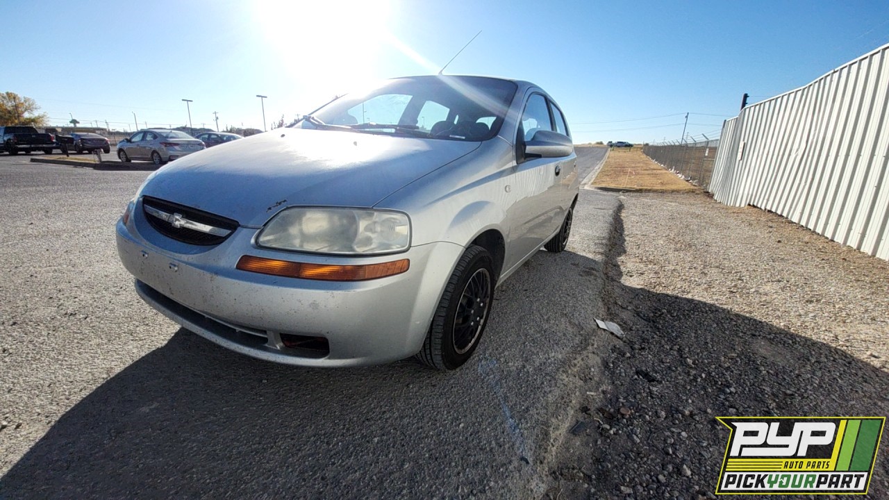 2006 CHEVROLET AVEO available for parts