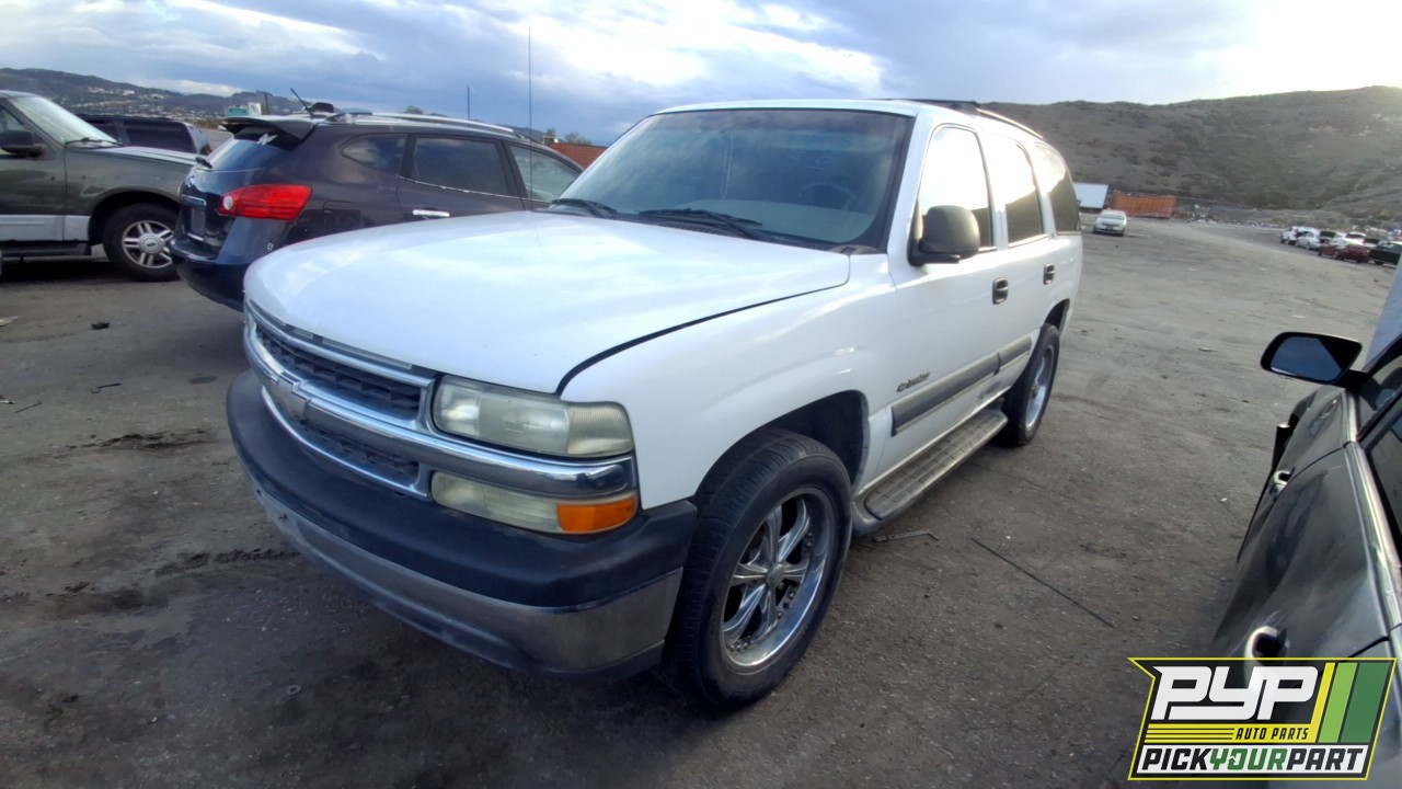 2002 CHEVROLET TAHOE partes disponibles
