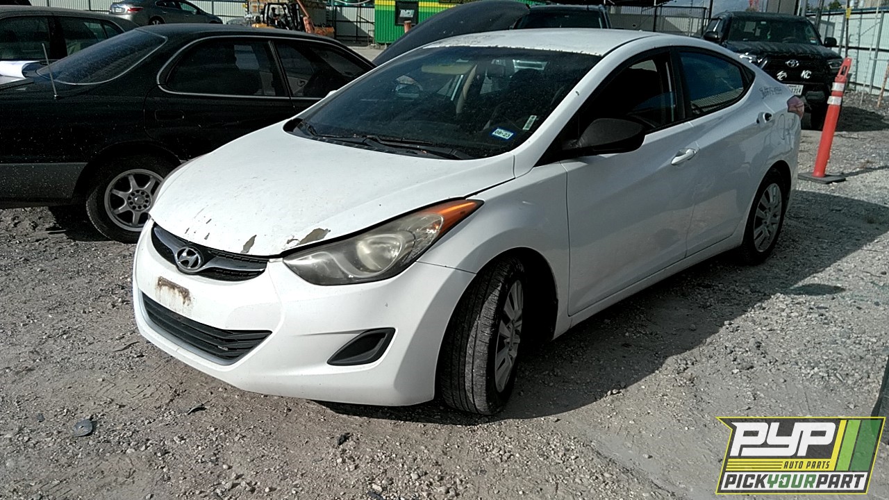 2011 HYUNDAI ELANTRA partes disponibles