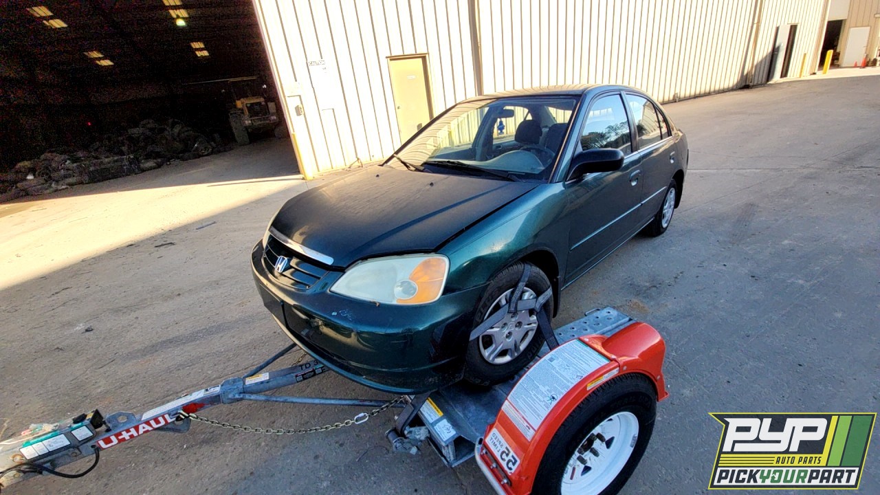 2002 HONDA CIVIC available for parts