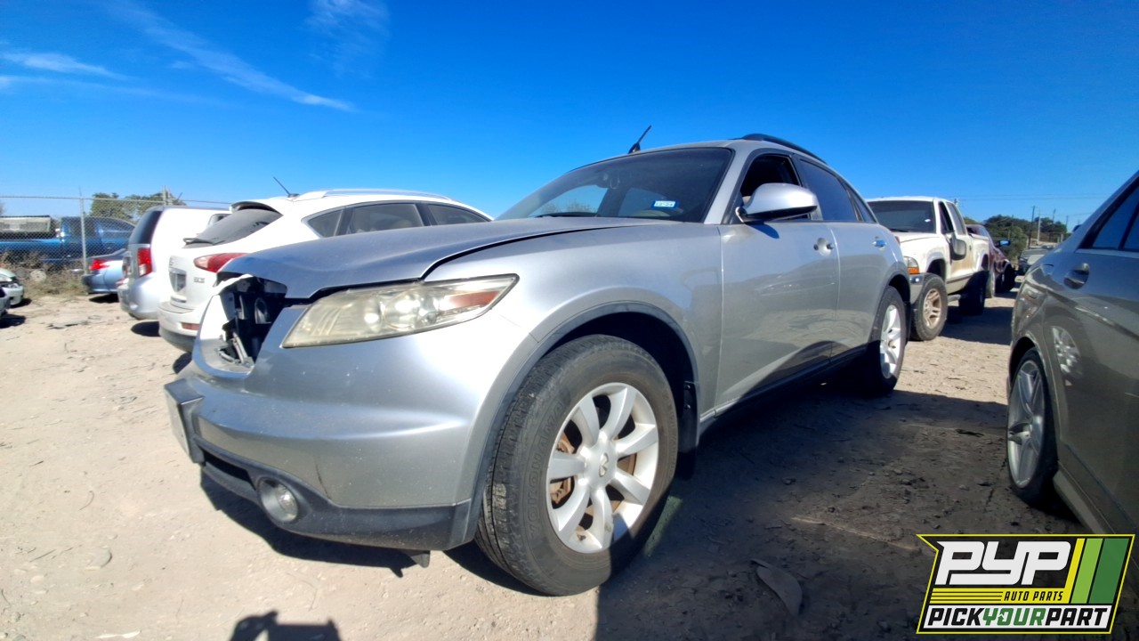 2005 INFINITI FX35 partes disponibles