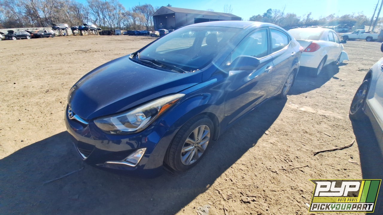 2016 HYUNDAI ELANTRA partes disponibles
