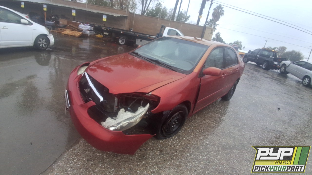 2006 TOYOTA COROLLA available for parts