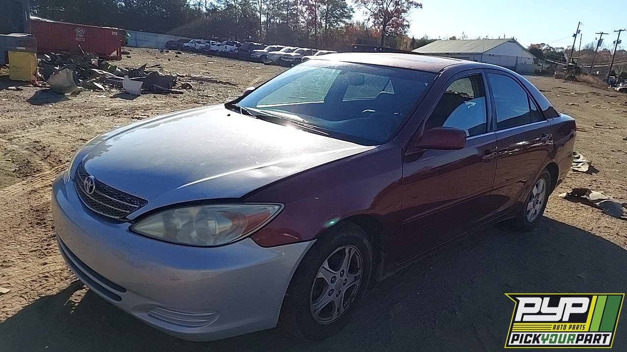 2004 TOYOTA CAMRY available for parts