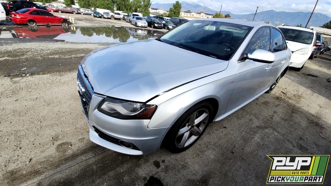 2012 AUDI A4 QUATTRO partes disponibles