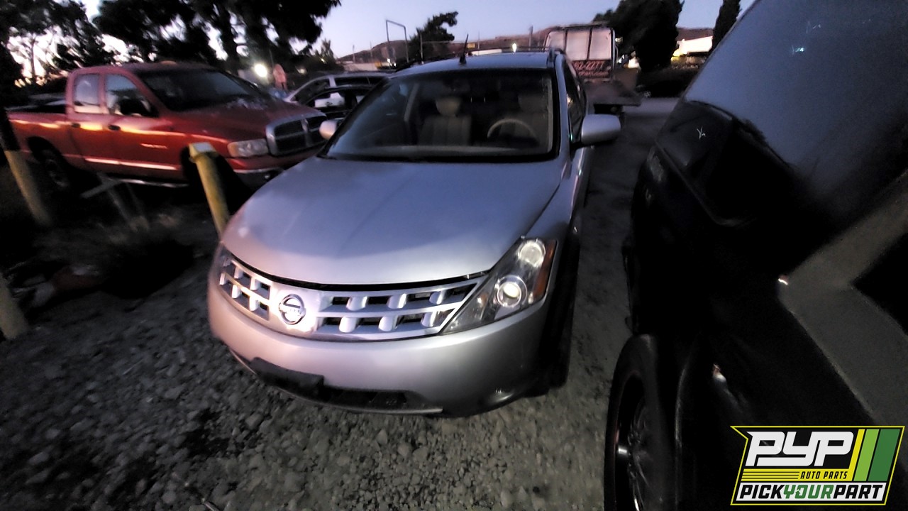 2004 NISSAN MURANO partes disponibles