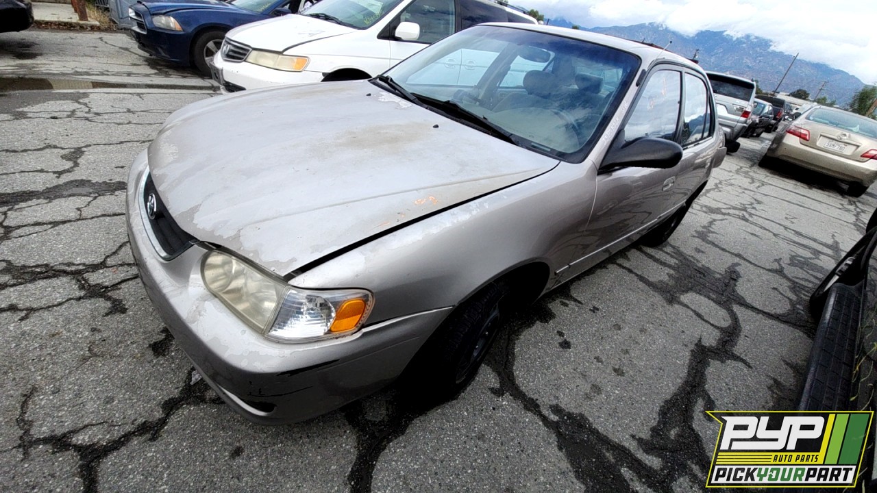2002 TOYOTA COROLLA partes disponibles