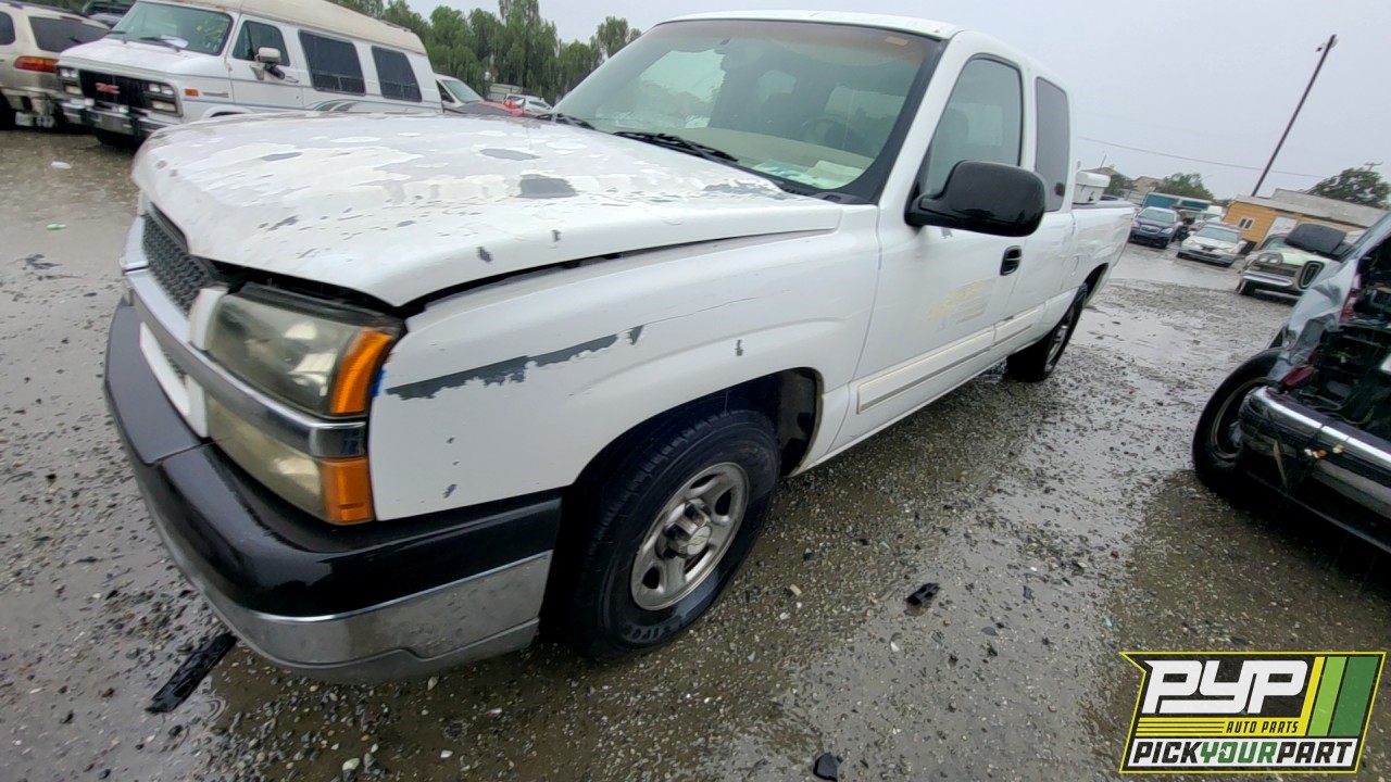 2003 CHEVROLET SILVERADO 1500 partes disponibles