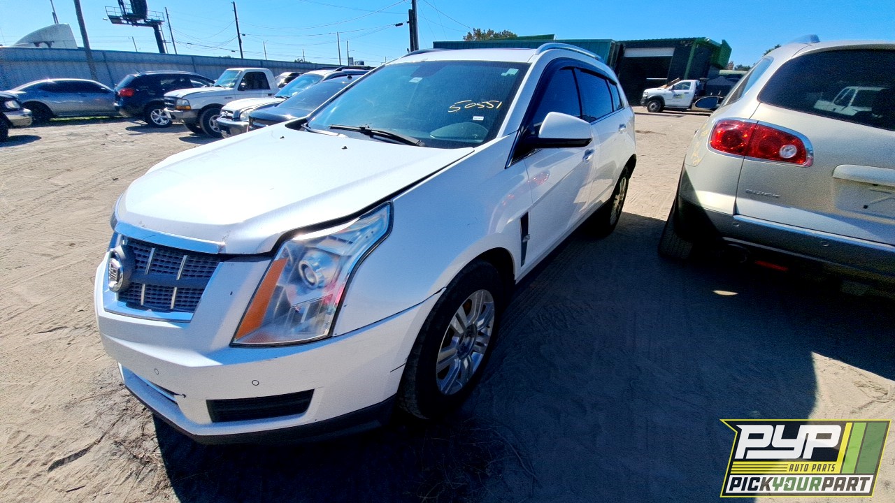 2012 CADILLAC SRX partes disponibles