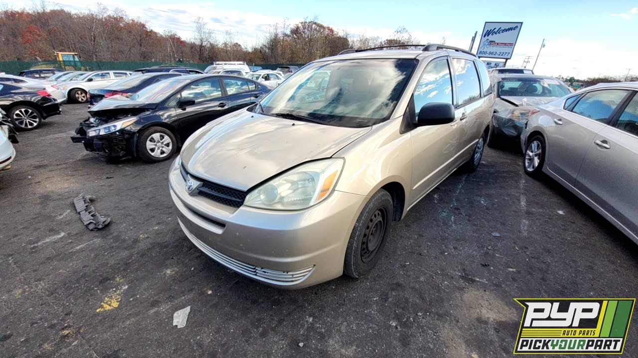 2005 TOYOTA SIENNA available for parts