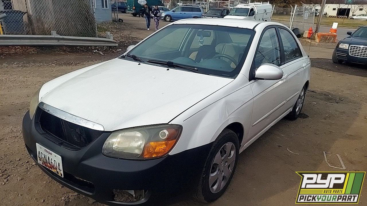 2009 KIA SPECTRA available for parts