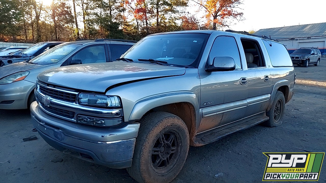 2000 CHEVROLET SUBURBAN 1500 partes disponibles