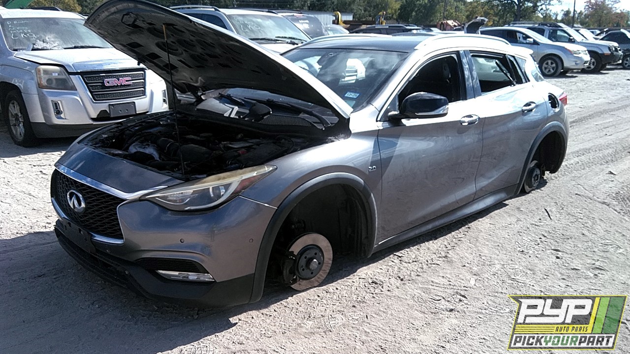 2017 INFINITI QX30 partes disponibles