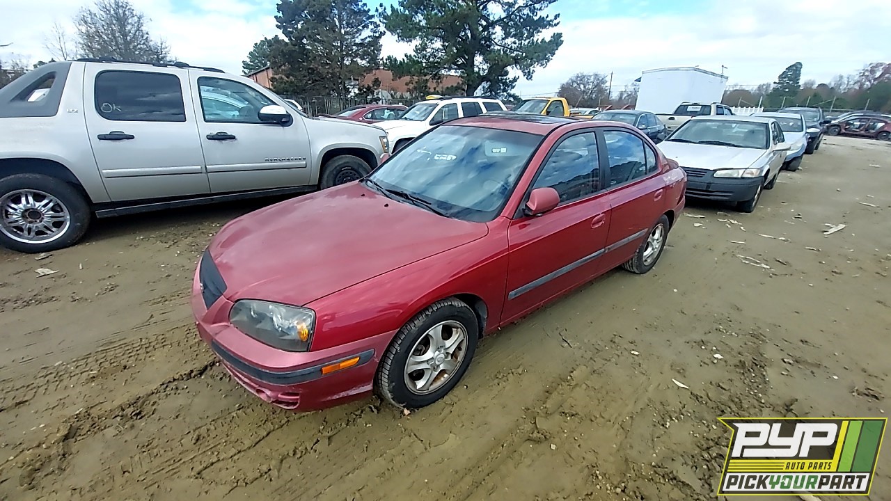 2005 HYUNDAI ELANTRA partes disponibles