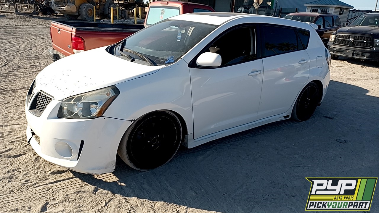 2009 PONTIAC VIBE available for parts