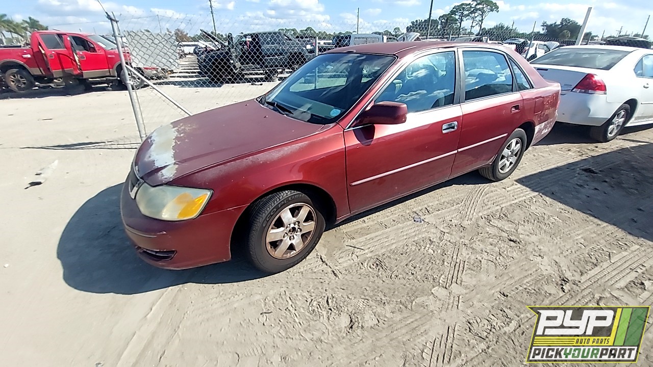 2002 TOYOTA AVALON available for parts