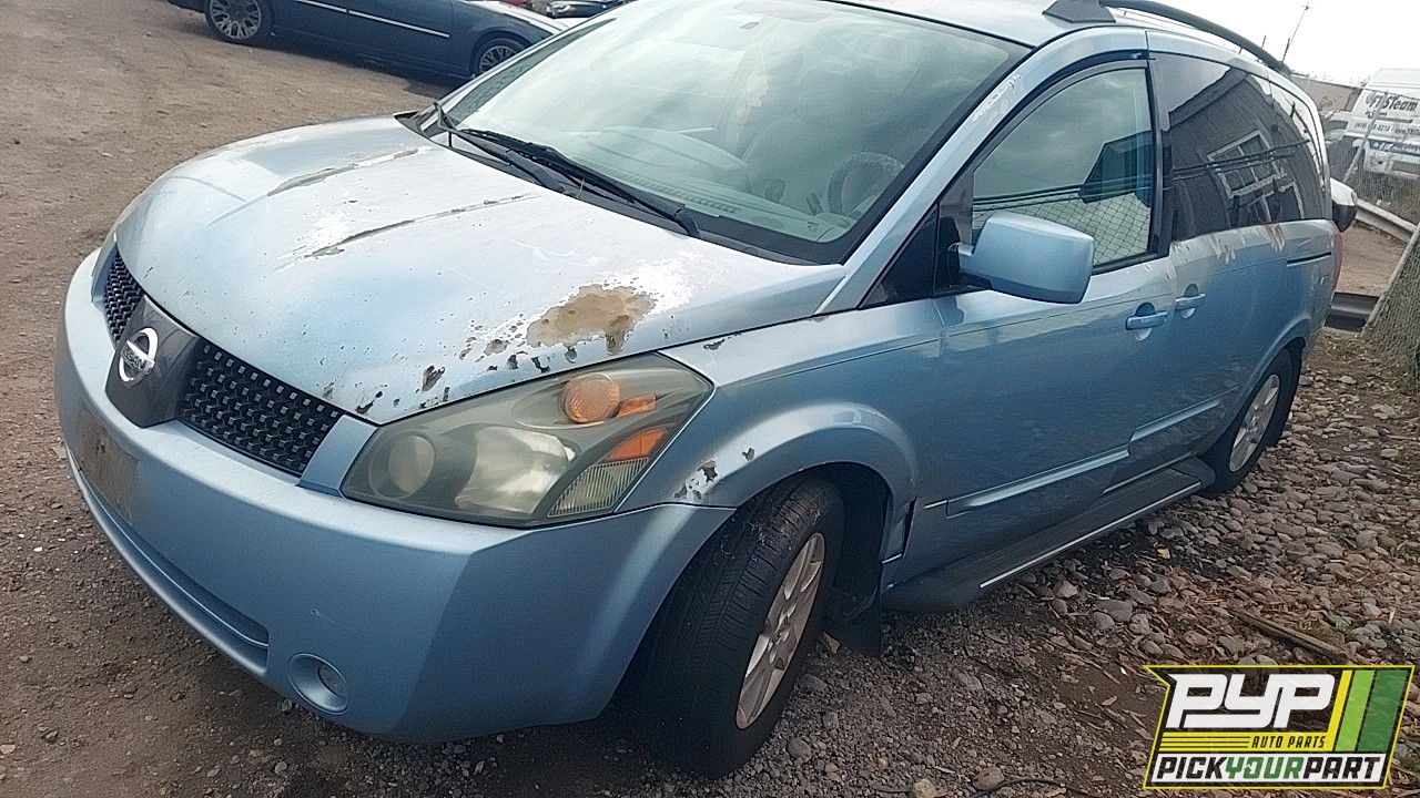 2004 NISSAN QUEST available for parts